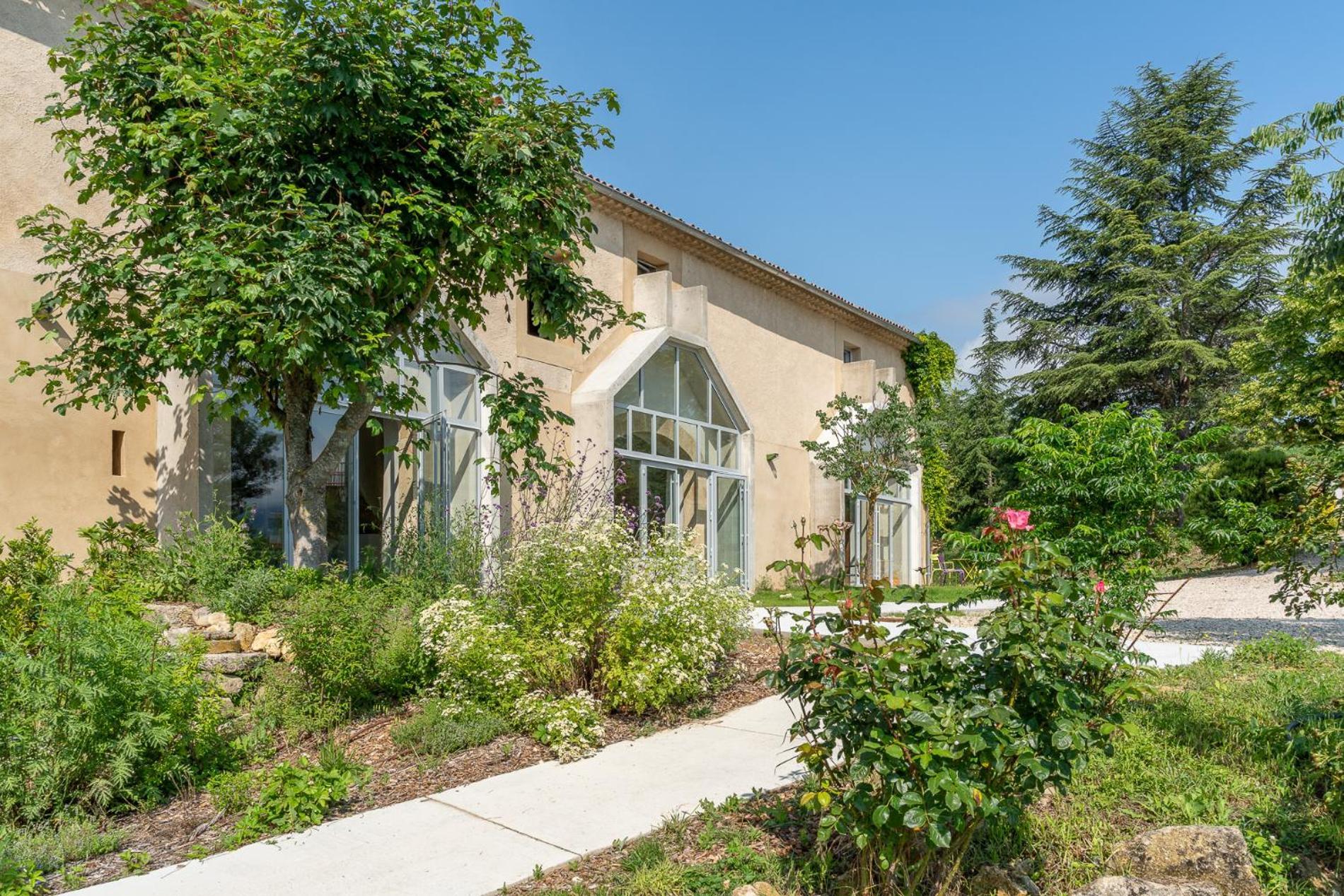 Domaine La Ferme Hi Bride Villelaure Exterior foto