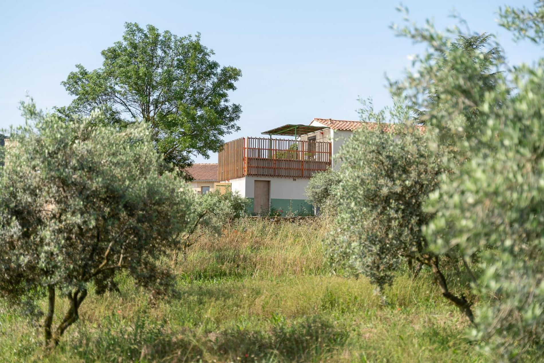 Domaine La Ferme Hi Bride Villelaure Exterior foto